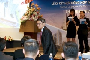 Mr Tan Wee Hsien, Head of Development Property, South Asia of Hongkong Land